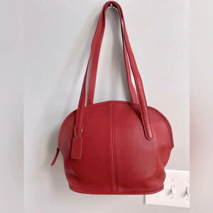 Coach Red Shoulder Bag